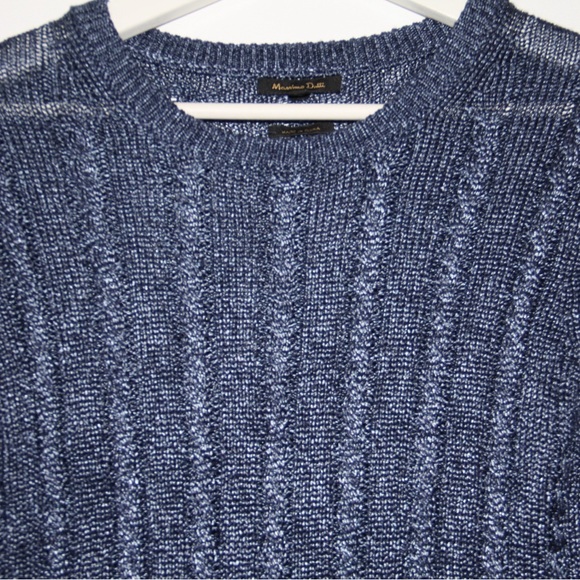 Massimo Dutti Cable Knits Sweater Size S - Picture 1 of 5